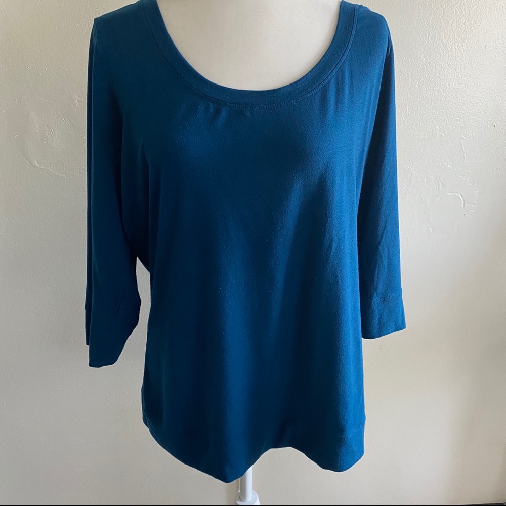 Solid Scoop Tee - image 3